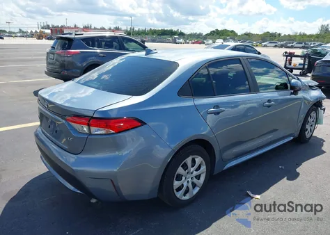 2021 Toyota Corolla Le из США, поврежденный, VIN JTDEPMAE5MJ127412